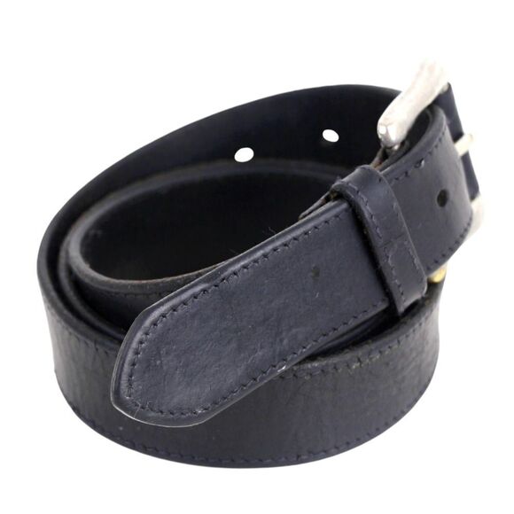 Old Navy BLACK GENUINE LEATHER 1 1/8"Wd CASUAL DRESS MEN'S BELT Sz 34 (I33 - Picture 5 of 12